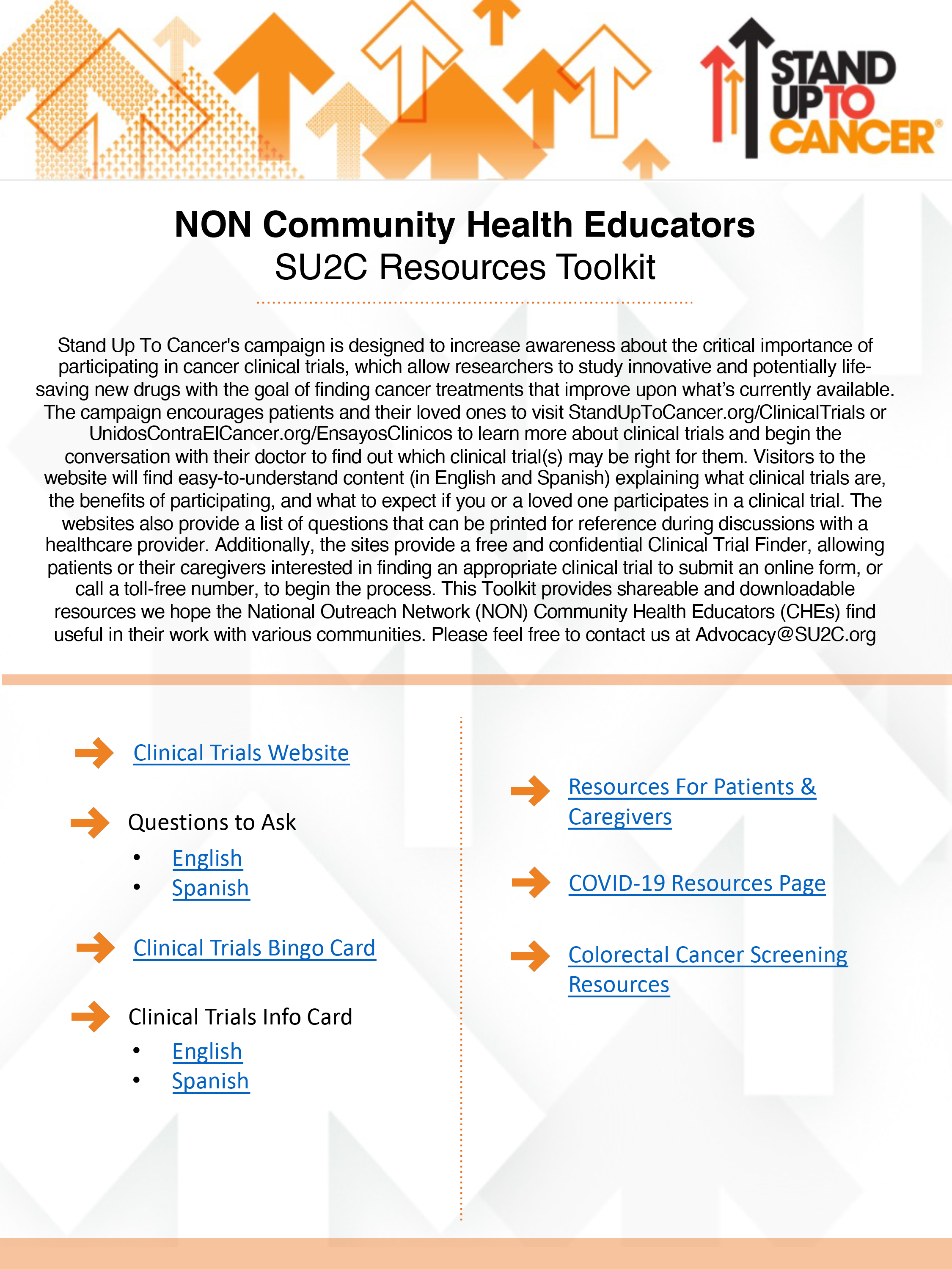Download Our Health Educator Toolkit