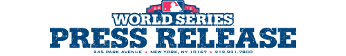 Major League Baseball Dedicates World Series Game 1 to SU2C